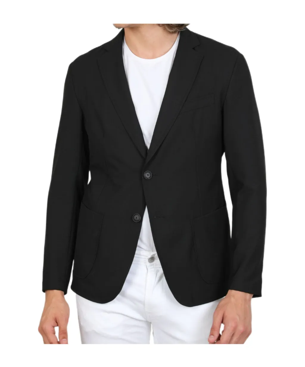 Long-Sleeved Suit Jacket