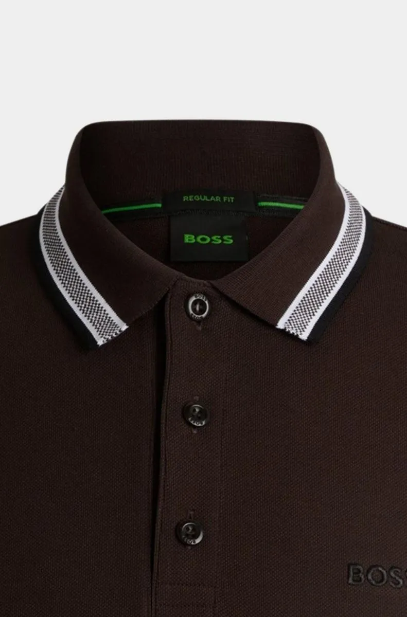 Boss Hugo Boss Logo Embroidered Short-Sleeved Polo Shirt