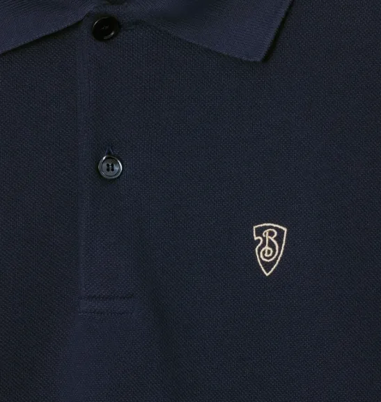 Burberry Logo Embroidered Regular-Fit Polo Shirt