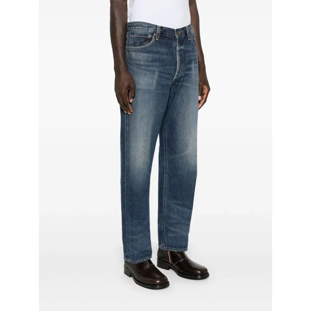 Agolde 90's Mid-Rise Cropped Jeans