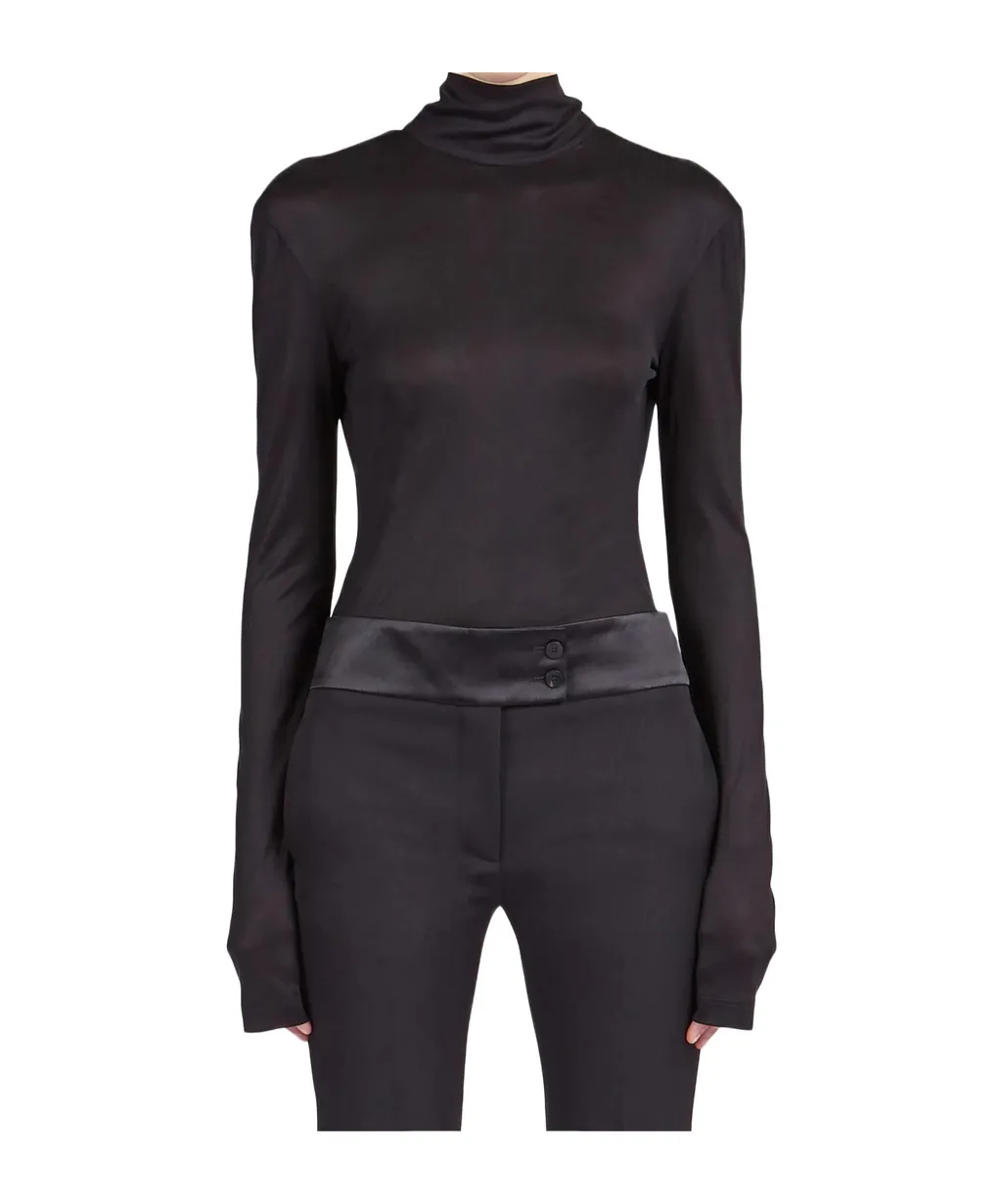 High-Neck Blouse