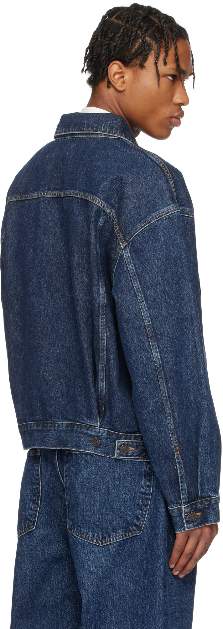 Agolde Stefano Buttoned Denim Jacket