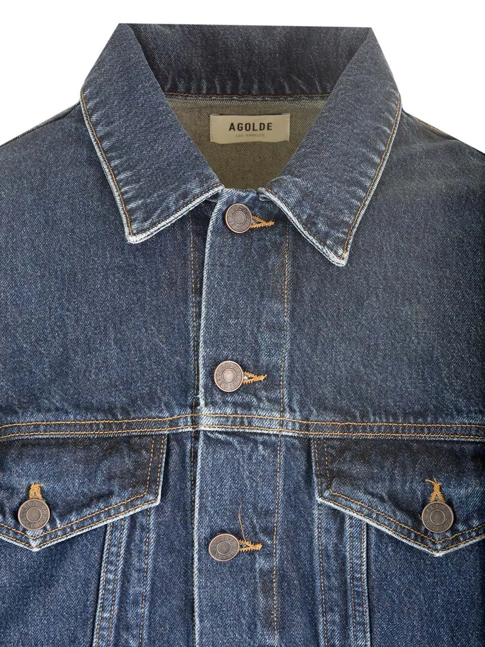 Agolde Stefano Buttoned Denim Jacket