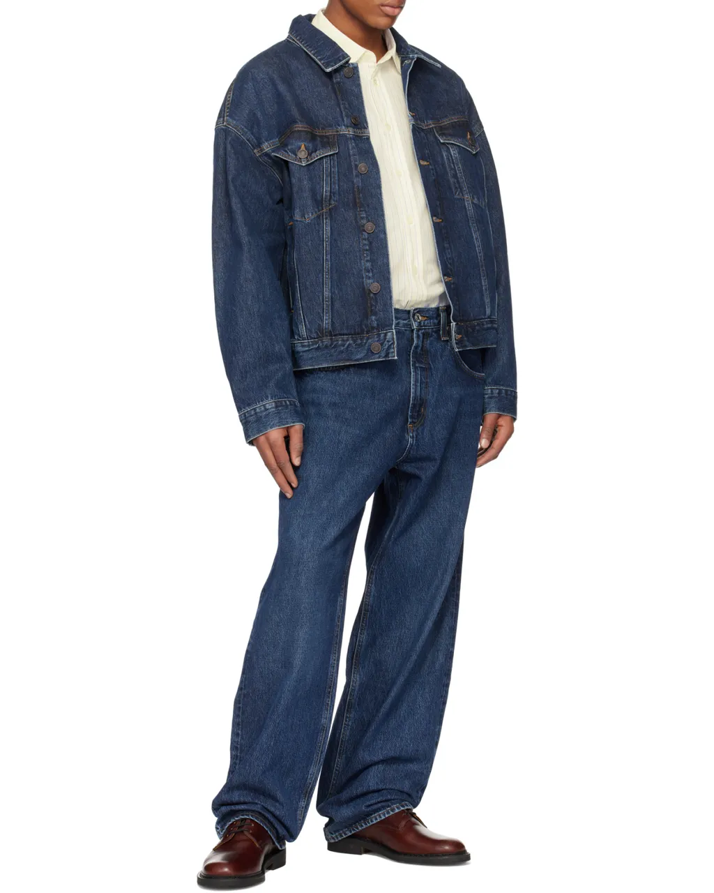Agolde Stefano Buttoned Denim Jacket