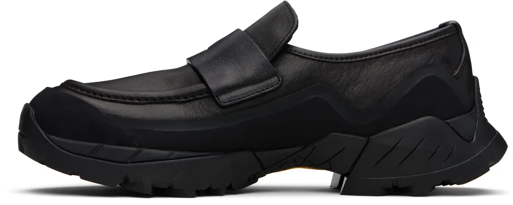 Logo Cutout Loafers