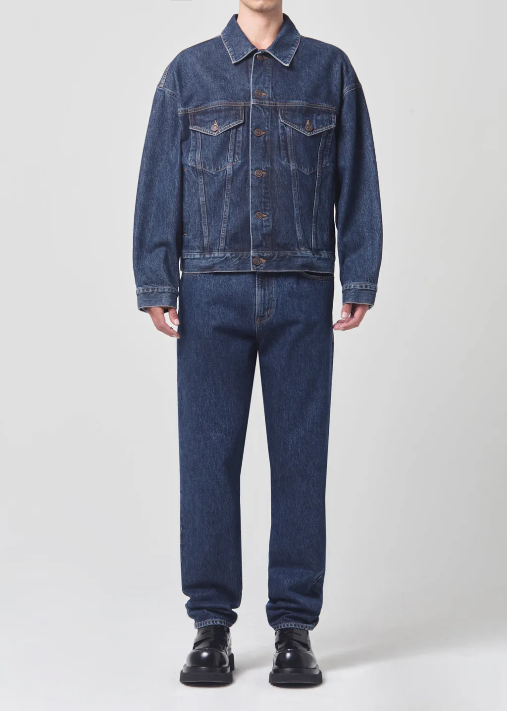Agolde Curtis Mid-Rise Tapered Leg Jeans