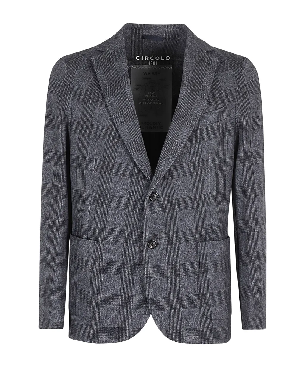 Long-Sleeved Suit Coat