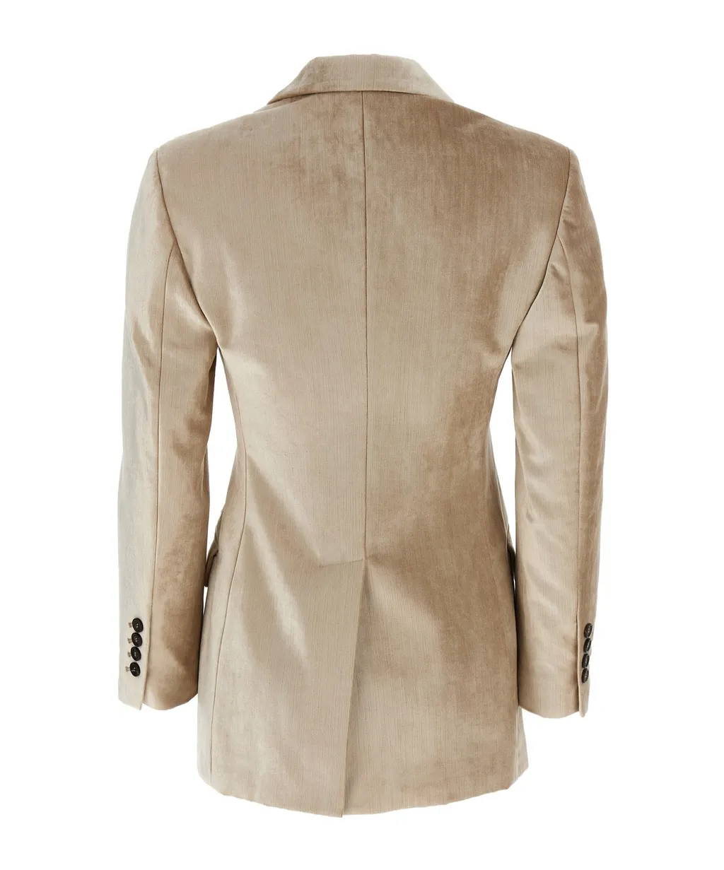 Long-Sleeved Suit Coat