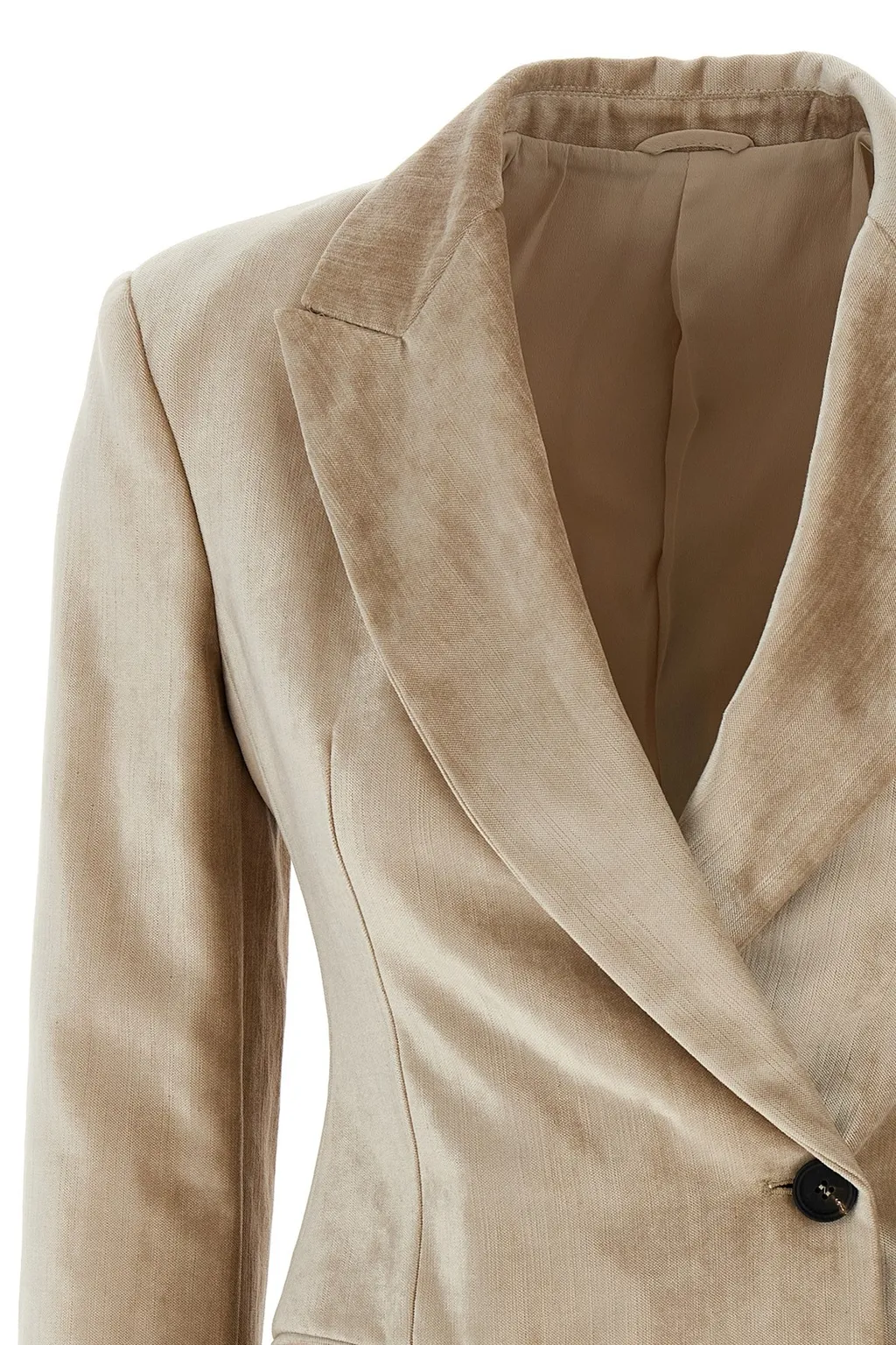Long-Sleeved Suit Coat