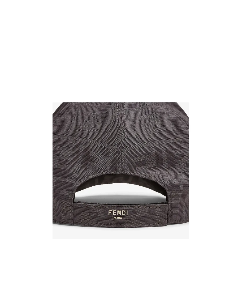 Fendi Ff Jacquard Curved-Peak Baseball Cap
