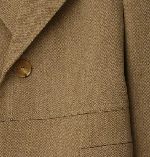 Burberry Single Breasted Tailored Blazer