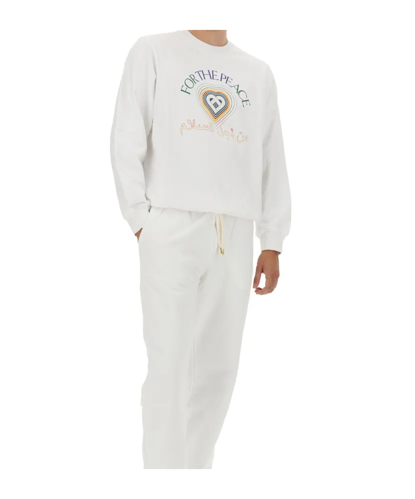 Casablanca For The Peace Gradient Effect Sweatshirt