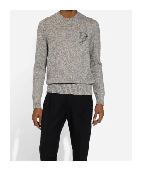 Dolce & Gabbana Dg Embroidered Crewneck Jumper