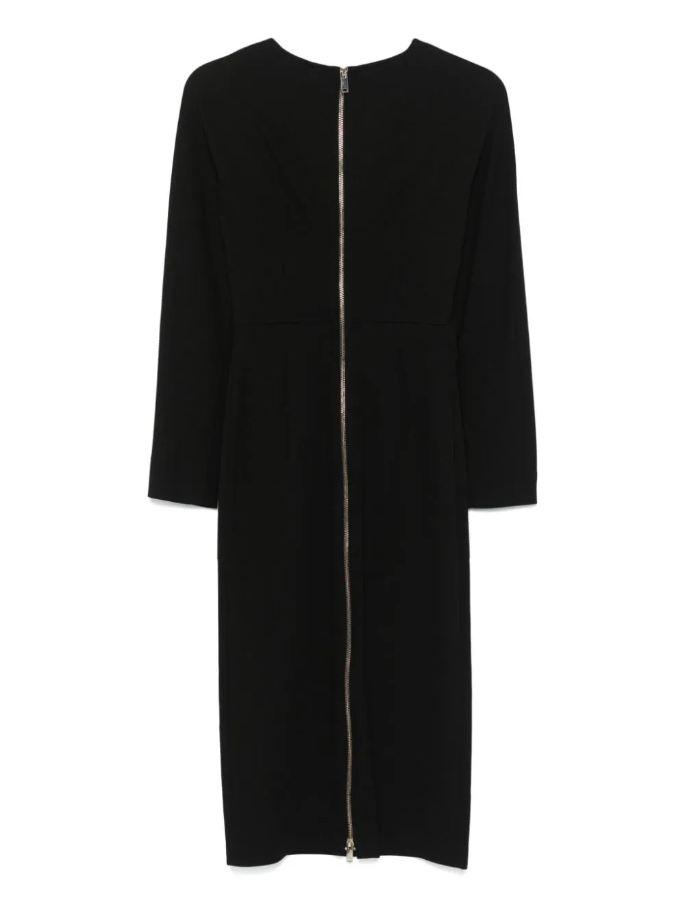 Round Neck Long Sleeve Dress