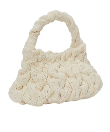 Jw Anderson Cable Knit Tote Bag