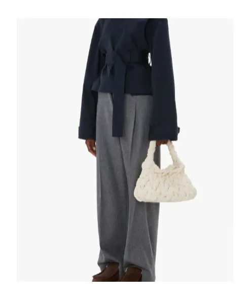 Jw Anderson Cable Knit Tote Bag