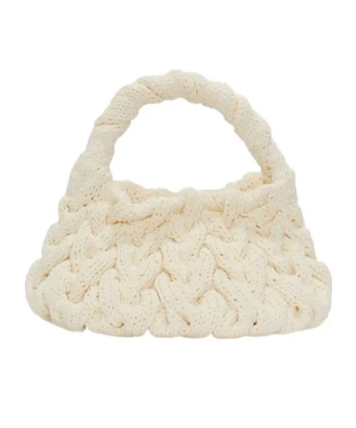 Jw Anderson Cable Knit Tote Bag