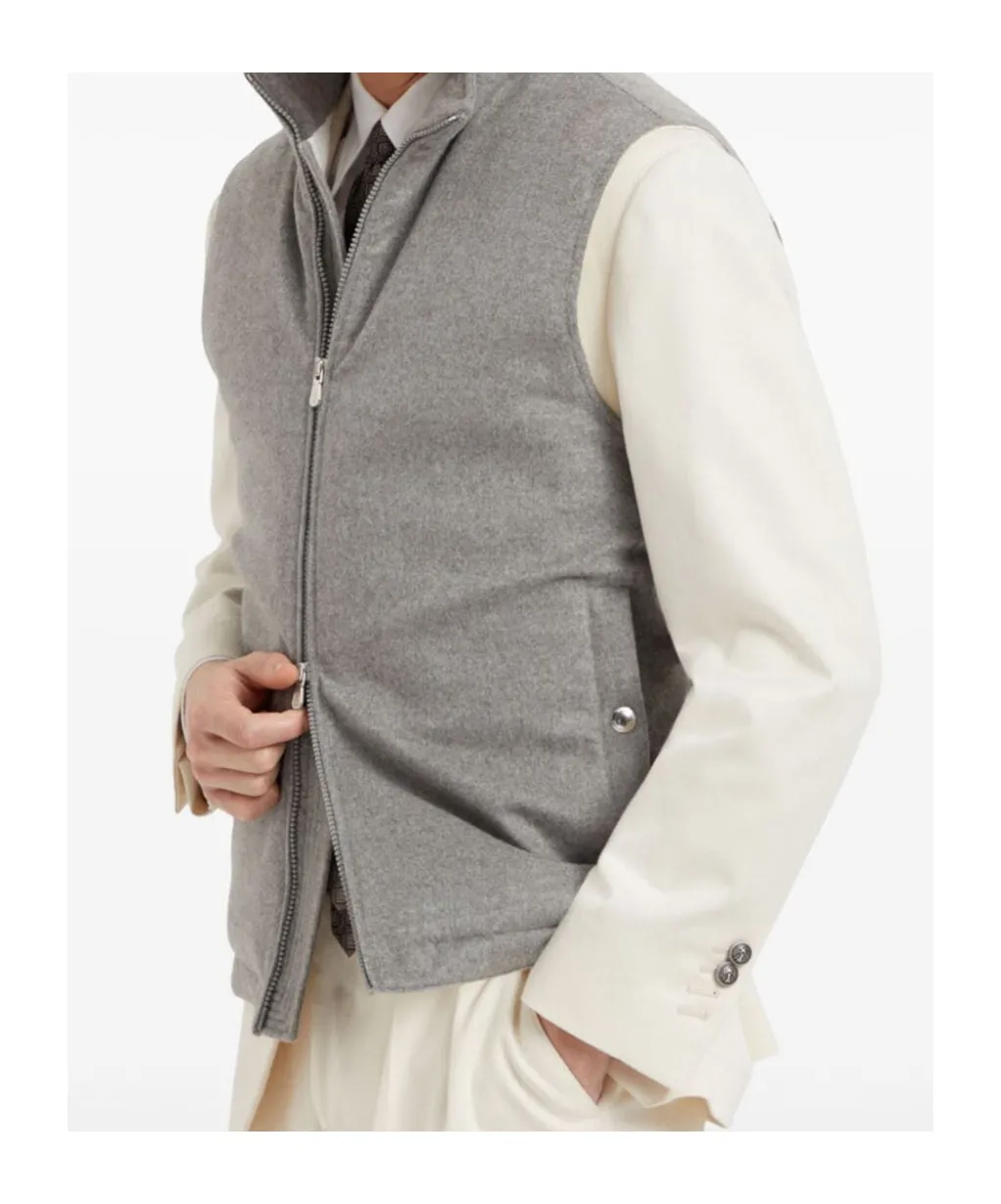Brunello Cucinelli Zip-Up Padded Vest