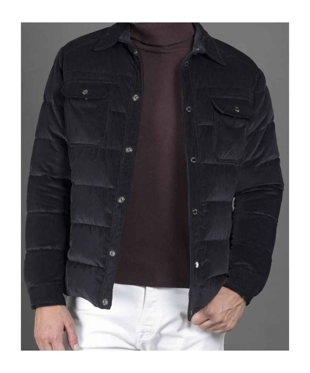Moorer Buttoned Padded Jacket