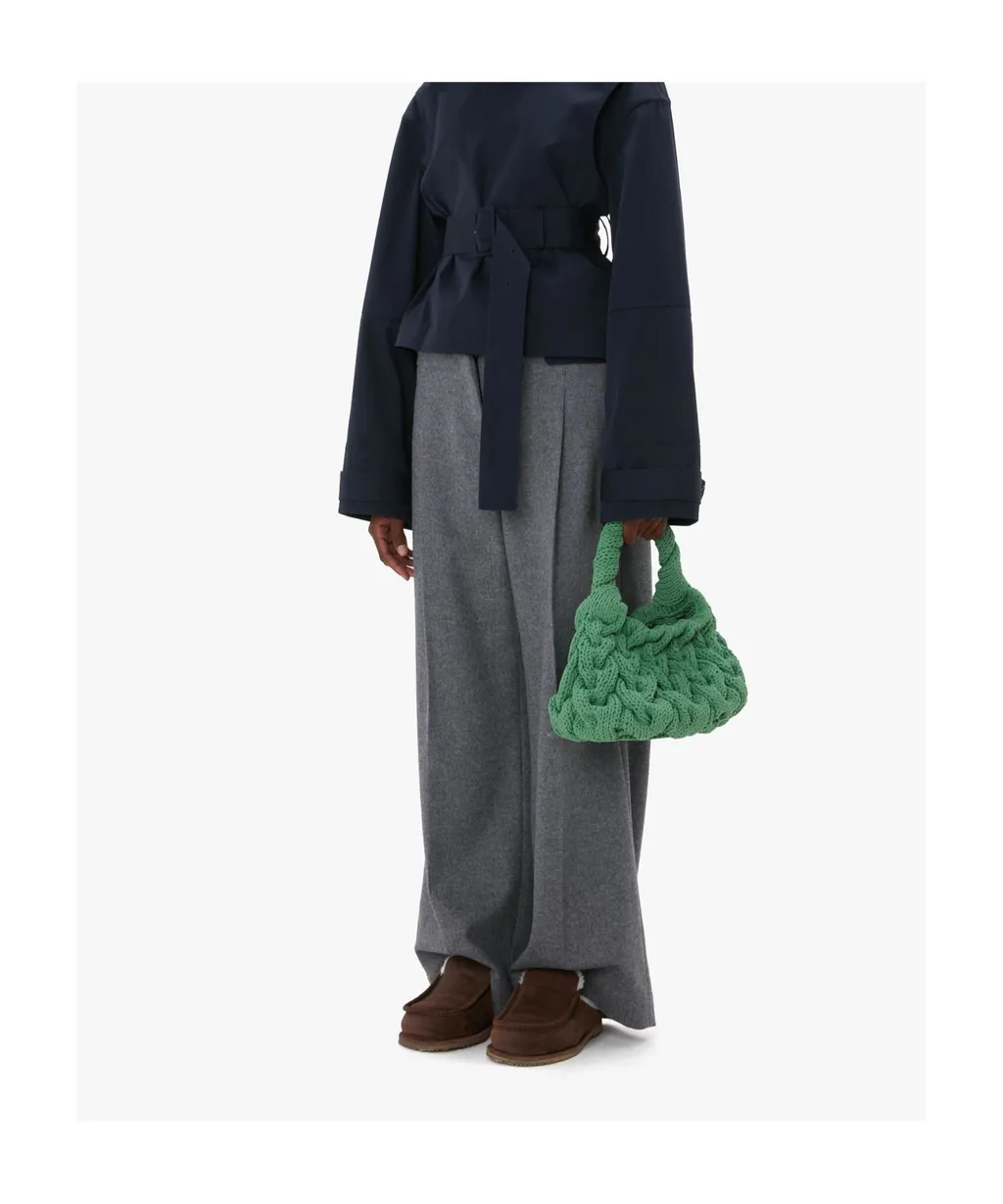 Jw Anderson Cable Knit Tote Bag