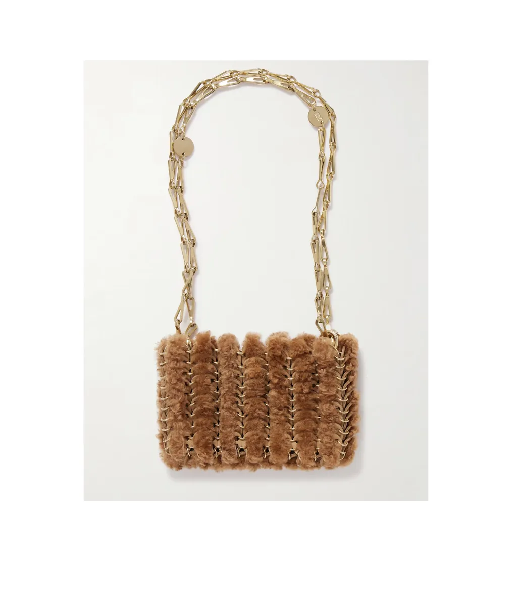 1969 Nano Shearling Shoulder Bag