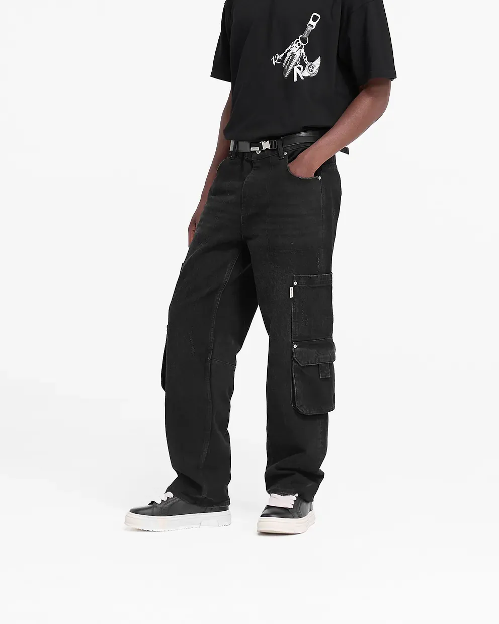 Represent R3 Workshop Distressed Jeans