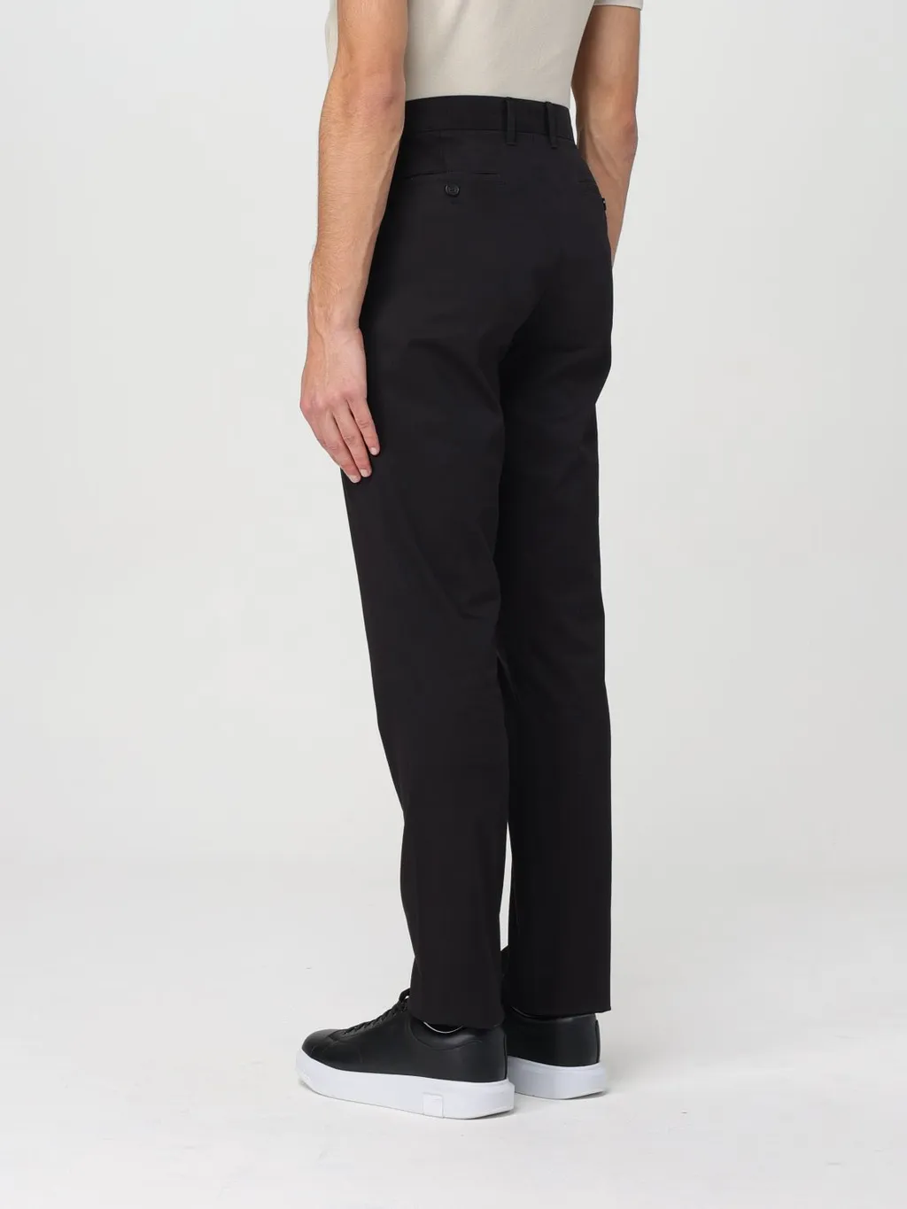 Michael Kors Logo Embroidered Straight Leg Pants