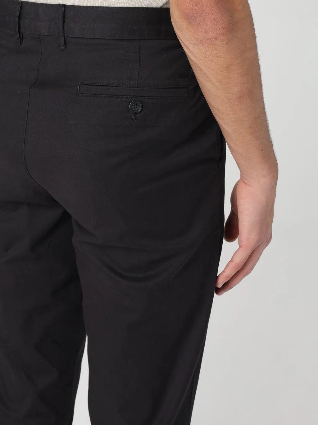 Michael Kors Logo Embroidered Straight Leg Pants