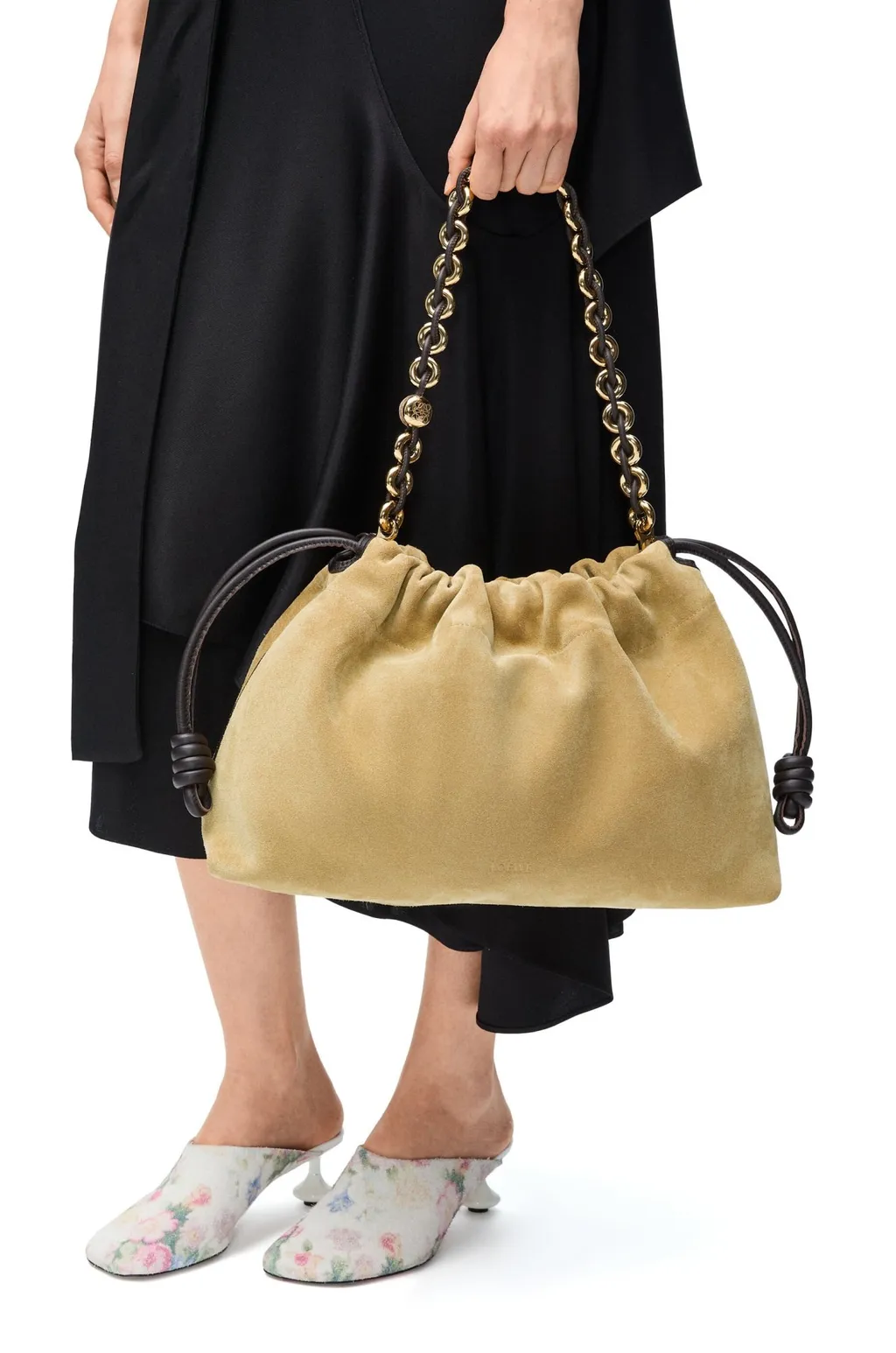 Loewe Flamenco Drawstring Large Shoulder Bag