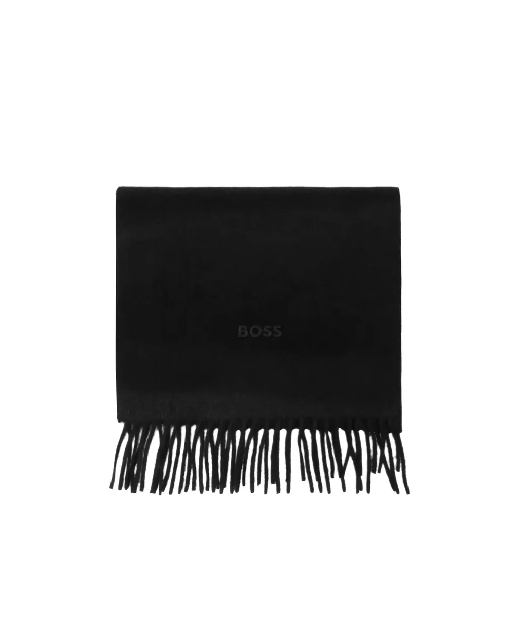 Cashmere Fringed-Edge Scarf