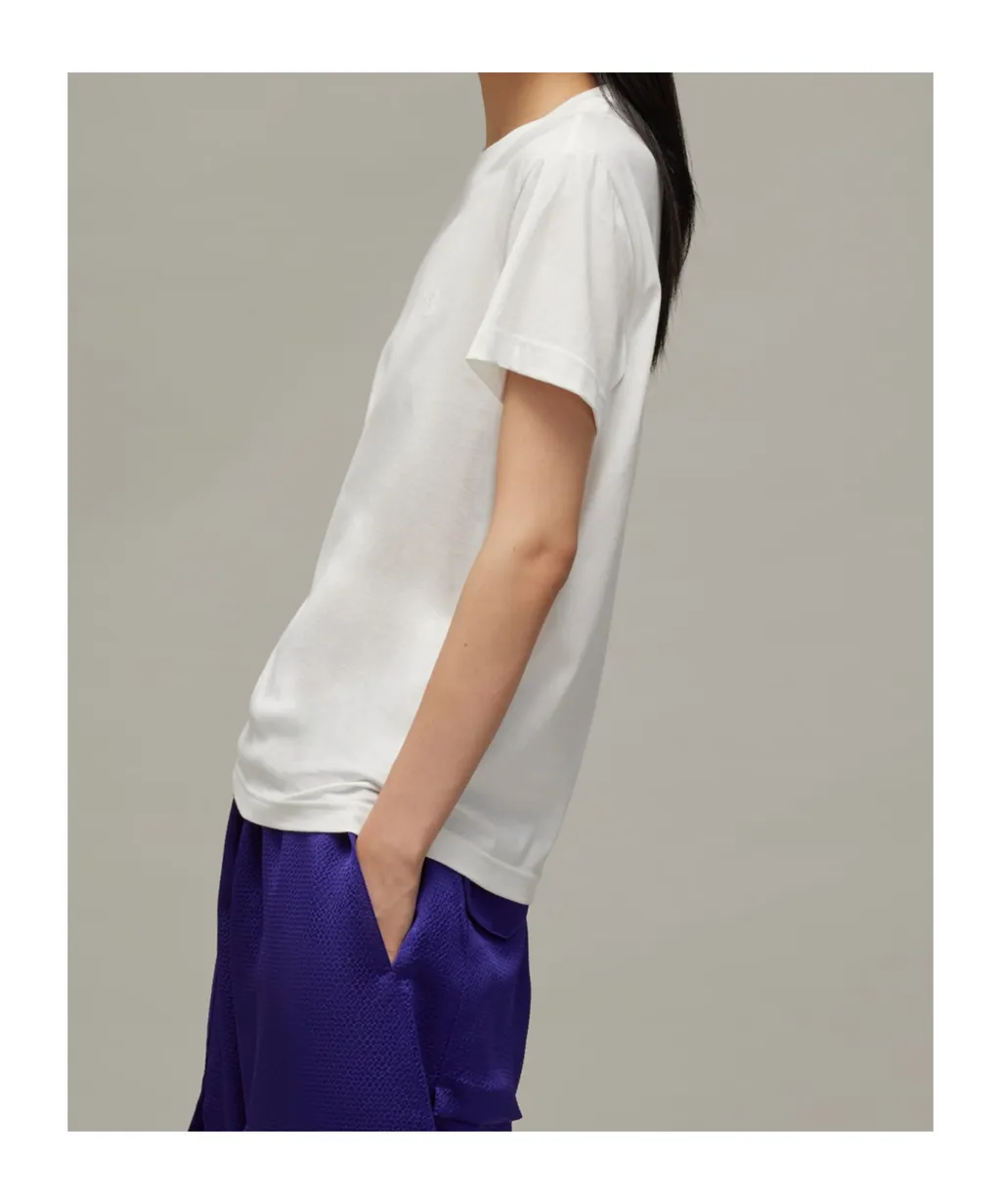 Y-3 Logo Printed Crewneck T-Shirt