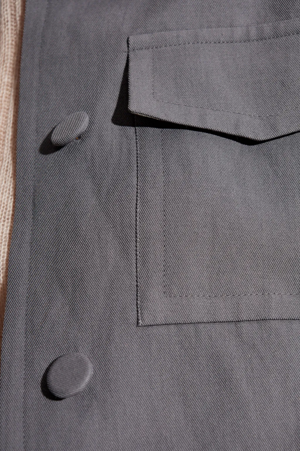 Long-Sleeved Casual Jacket