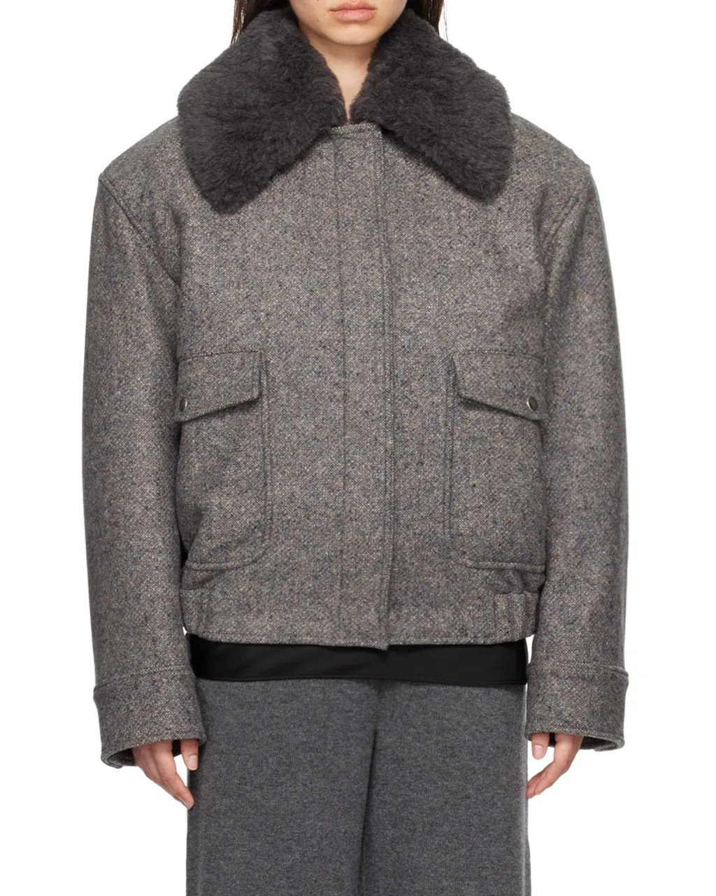 Long-Sleeved Casual Jacket