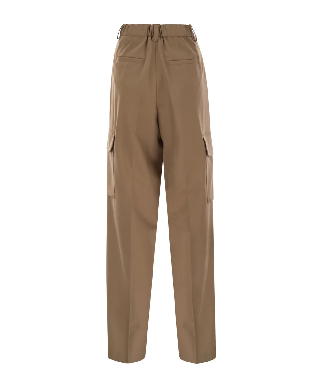 Pleated Casual Pants