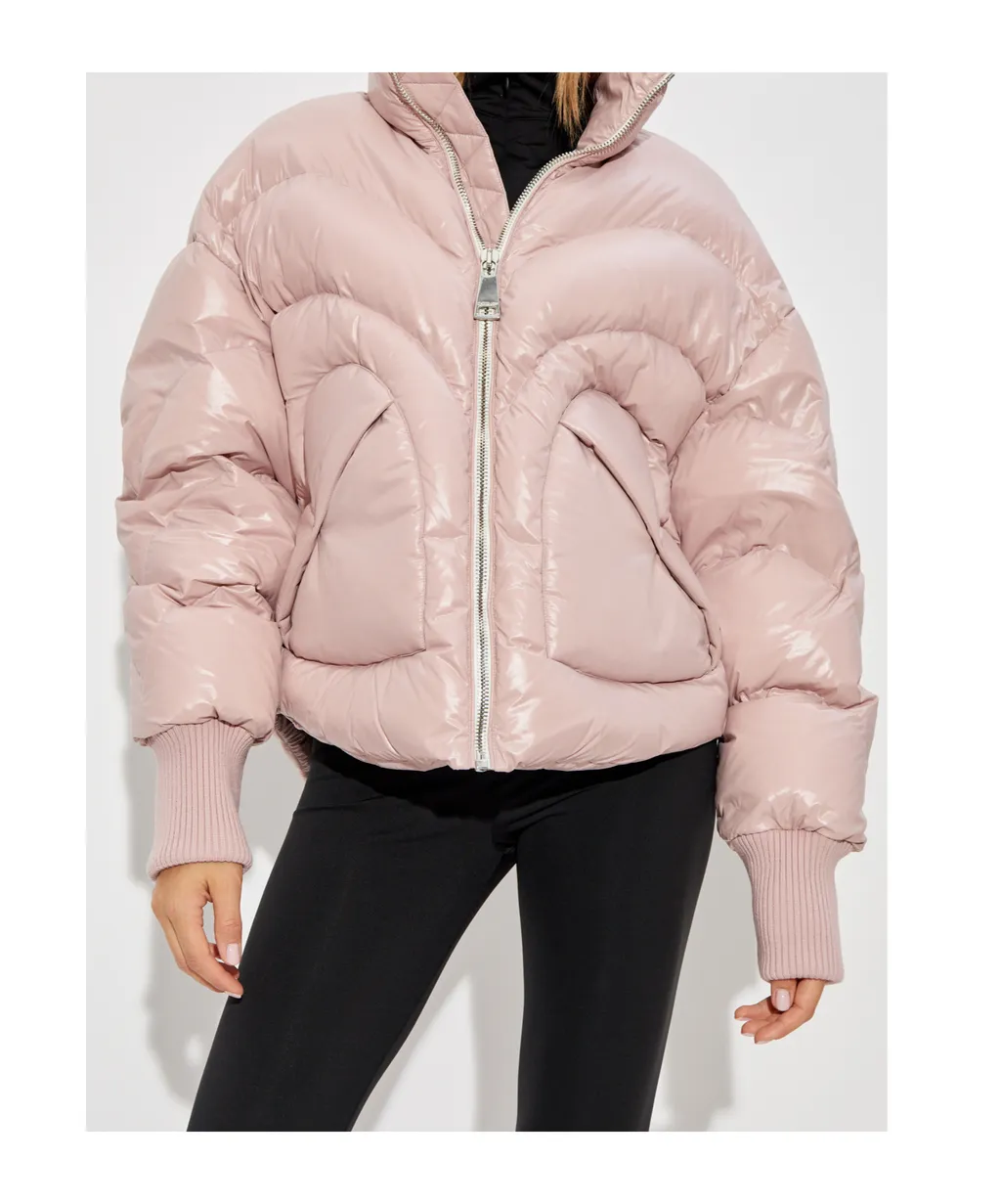 Khrisjoy Zip-Up Quilted Jacket