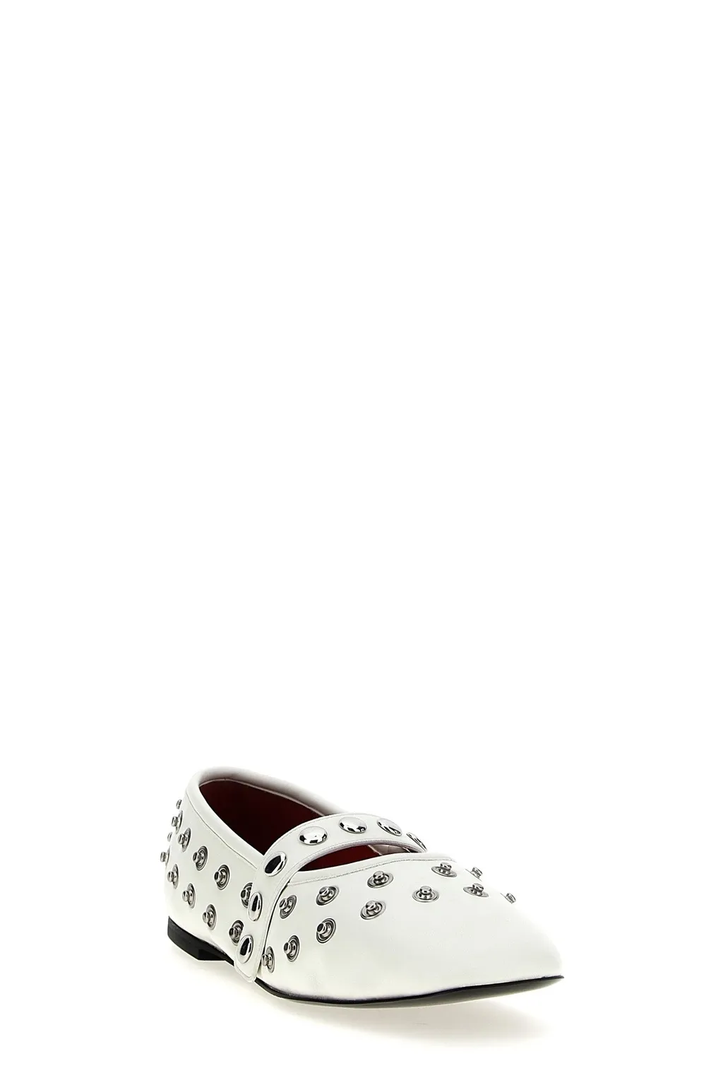 Stella Mccartney Ryder Popper-Studded Ballet Flats