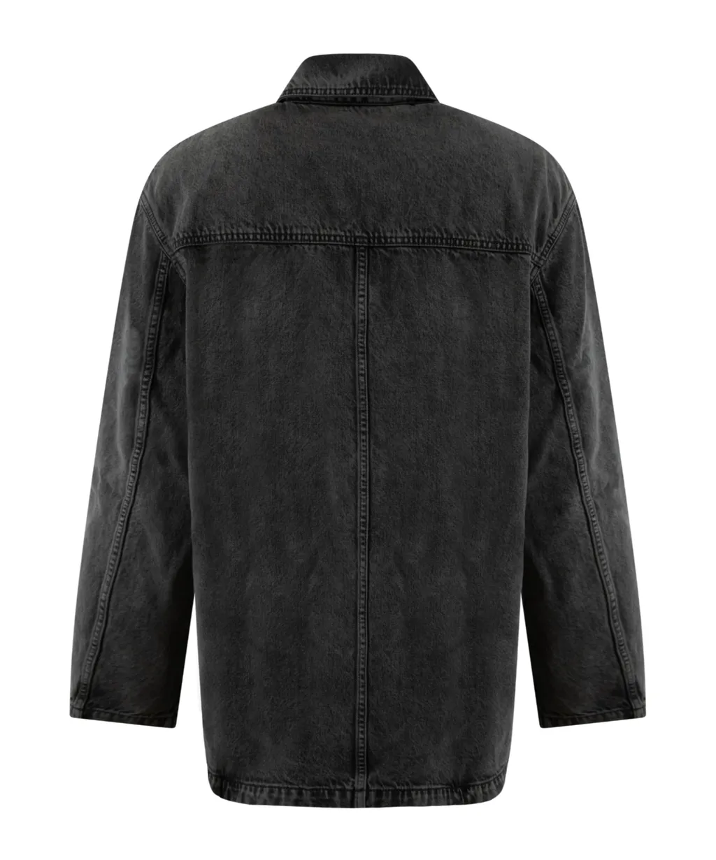 Long-Sleeved Denim Jacket