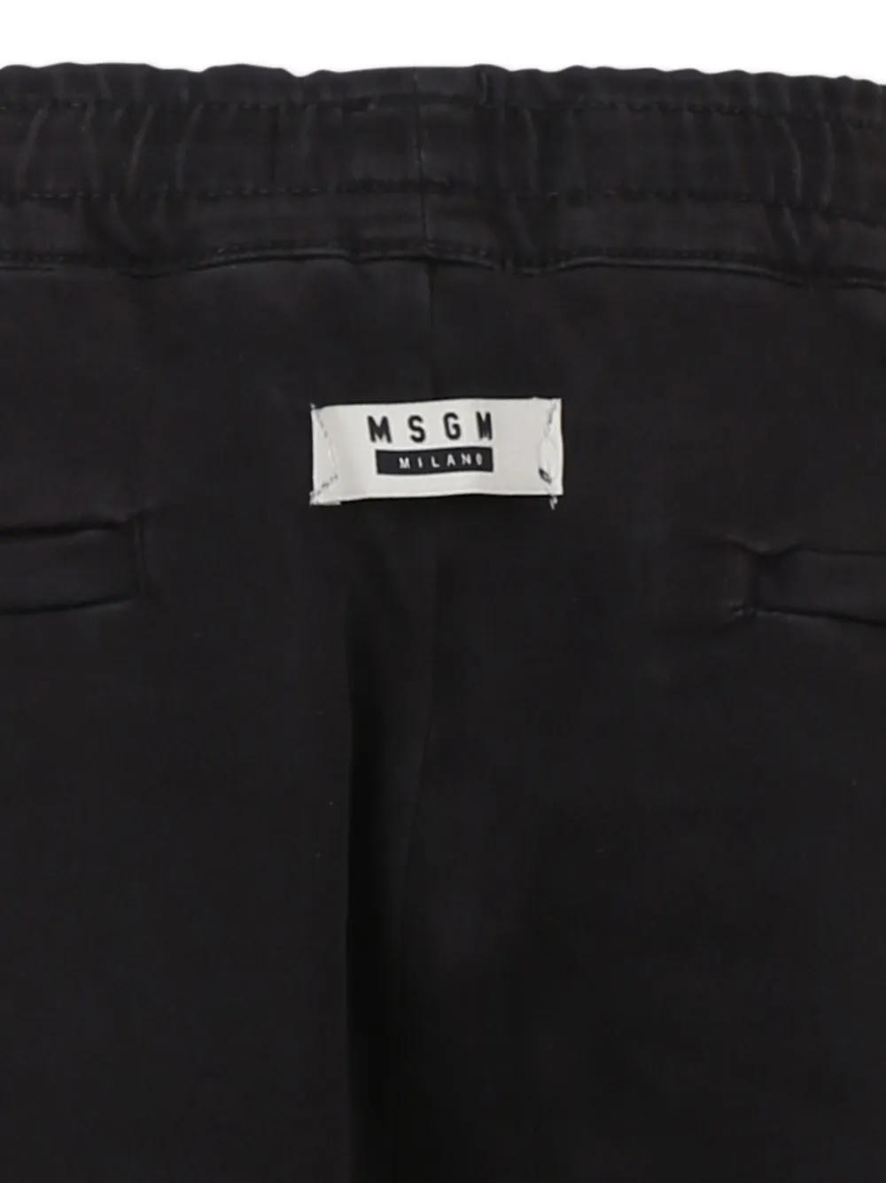 Elasticated-Waist Trousers