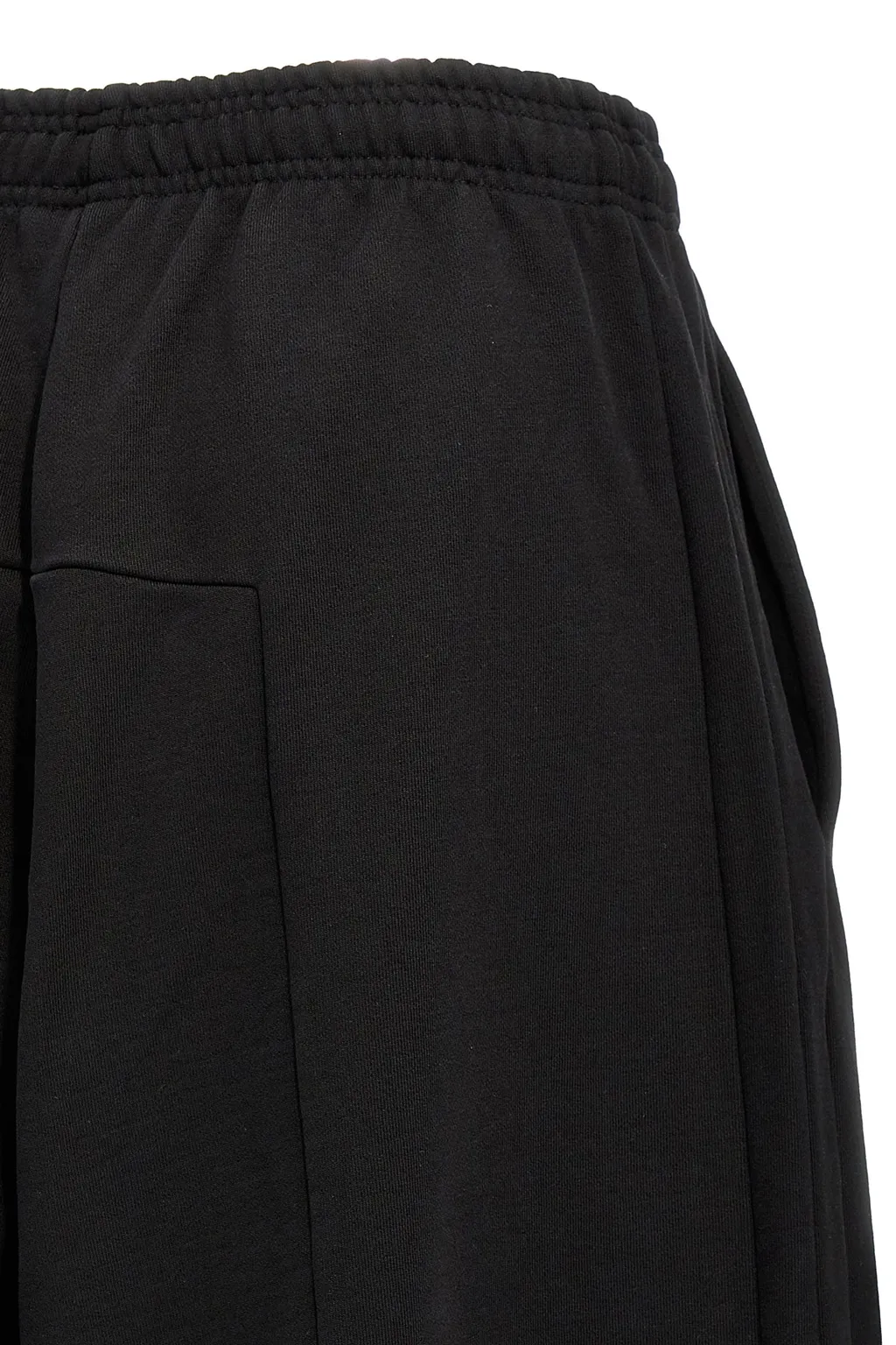 Vetements Logo Embroidered Wide Leg Pants