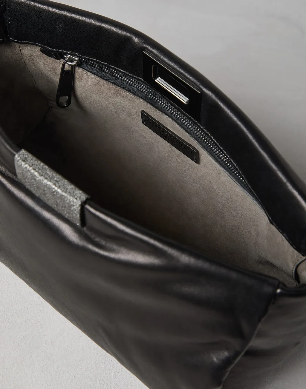 Brunello Cucinelli Magnetic Fastened Clutch Bag