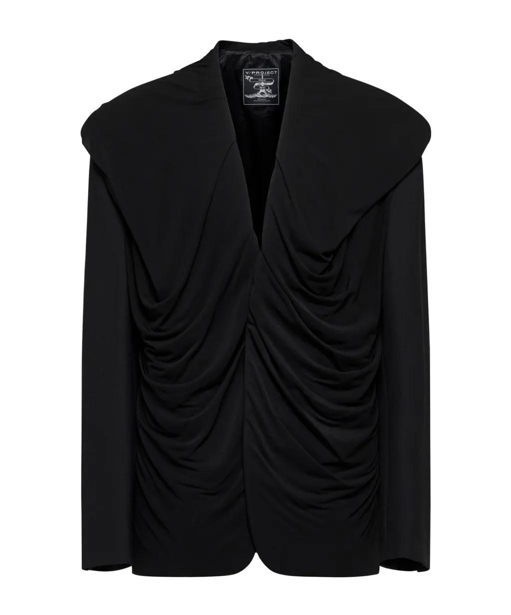 Y/Project	Ruched Tailored Blazer