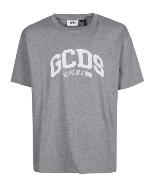 Gcds Logo Contrast Crewneck T-Shirt