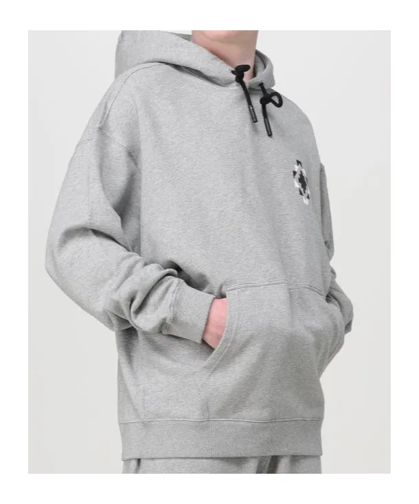Marcelo Burlon County Of Milan Logo Printed Drawstring Hoodie