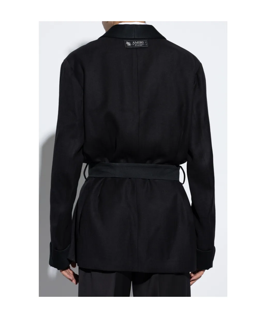 Tie-Waist Blazer