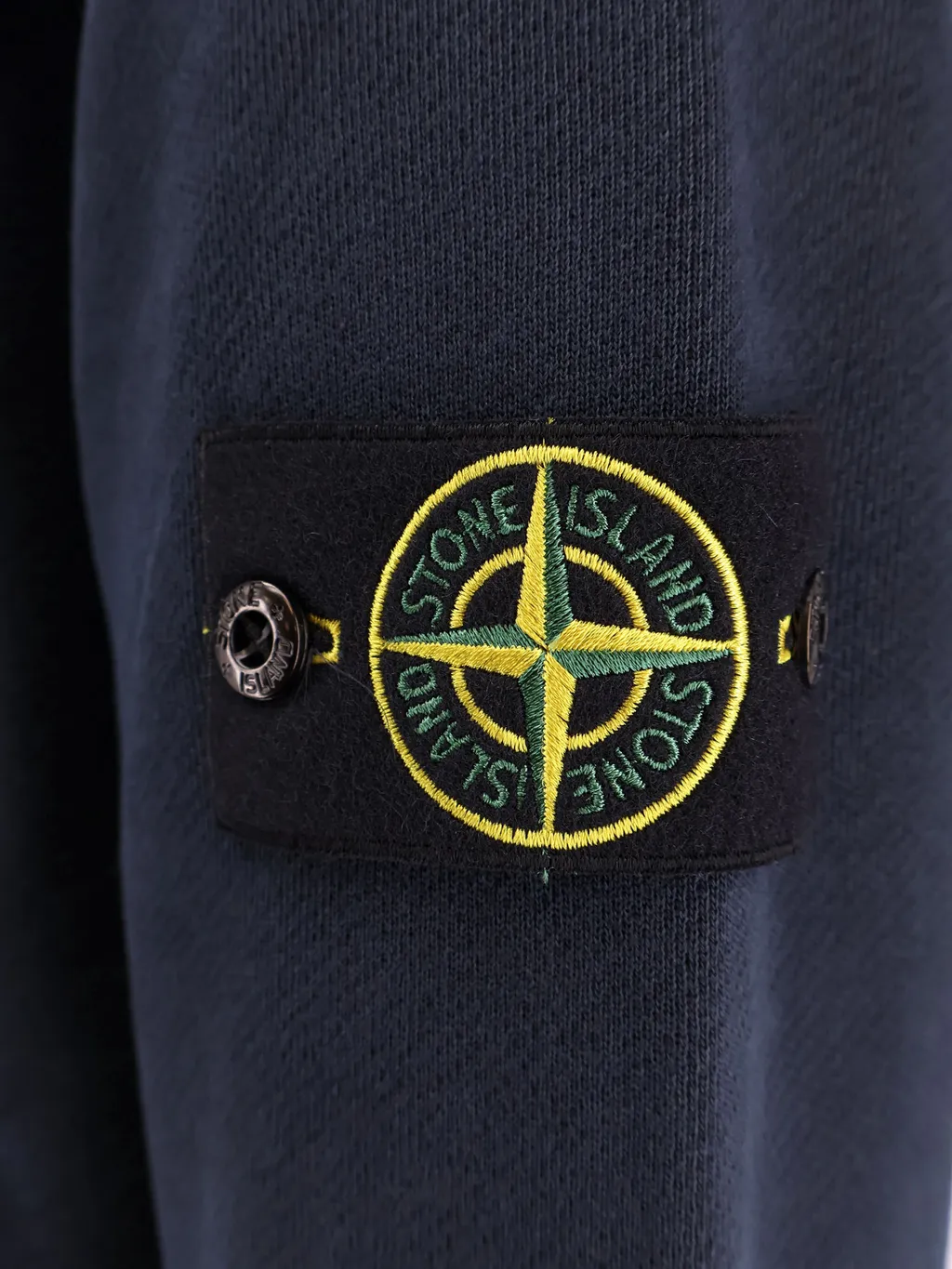 Stone Island Logo Patch Crewneck Sweatshirt