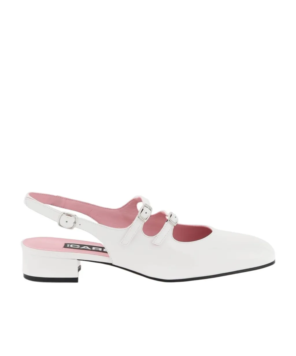 Carel Peche Patent Flat Shoes