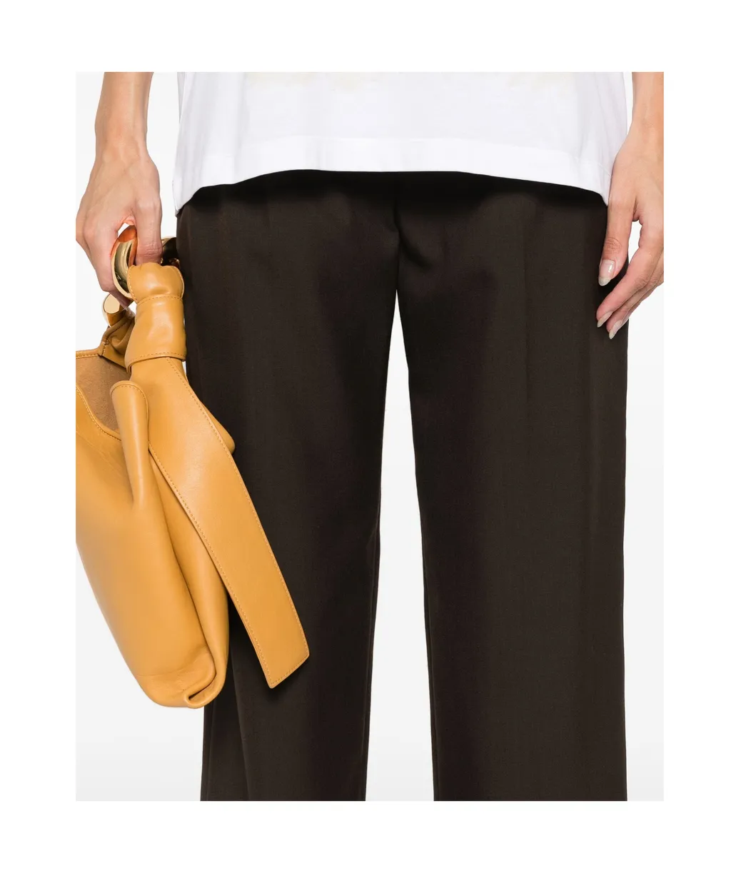 Pleat-Detail Trousers
