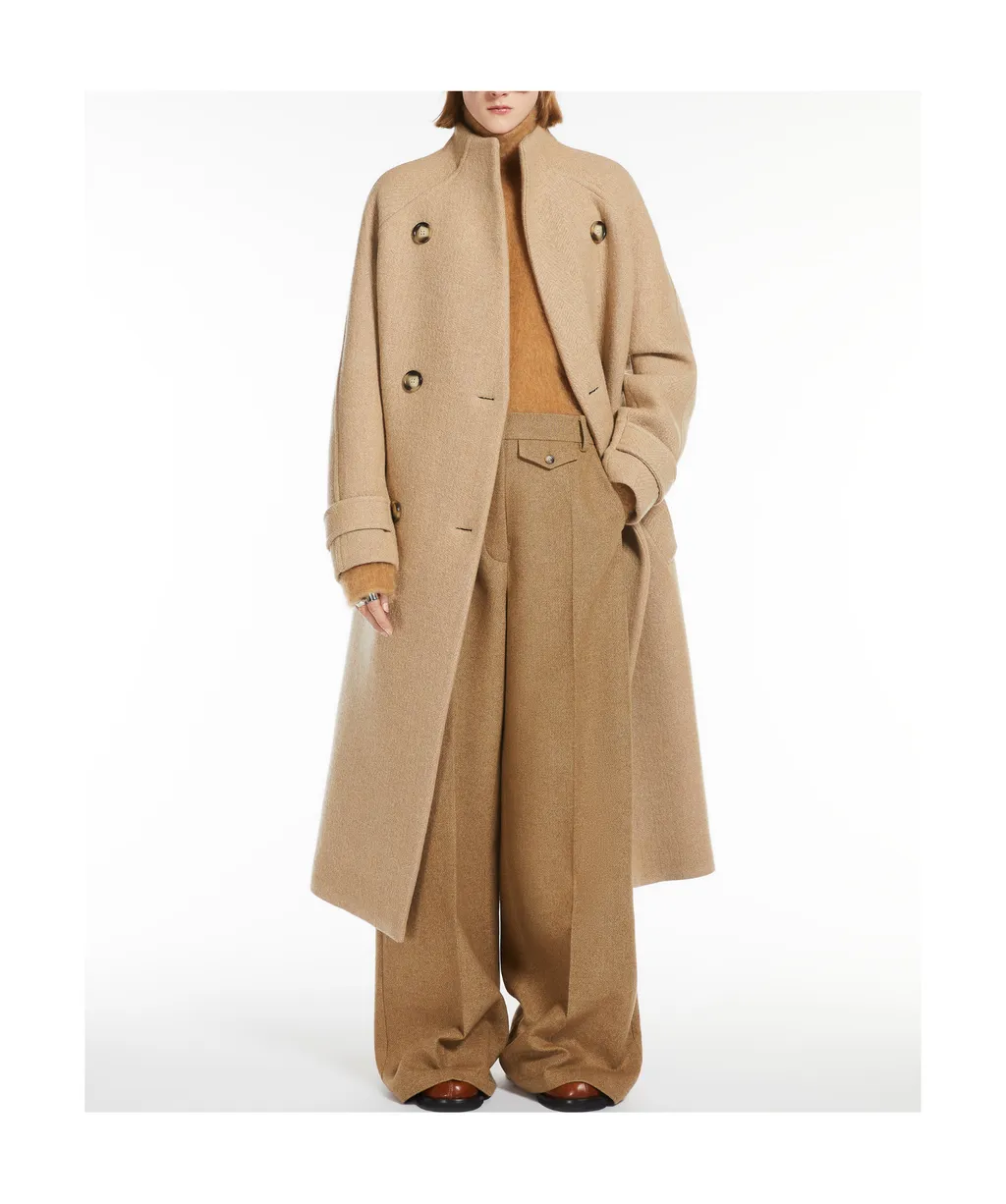 Sportmax Adatti Double-Breasted Belted Coat