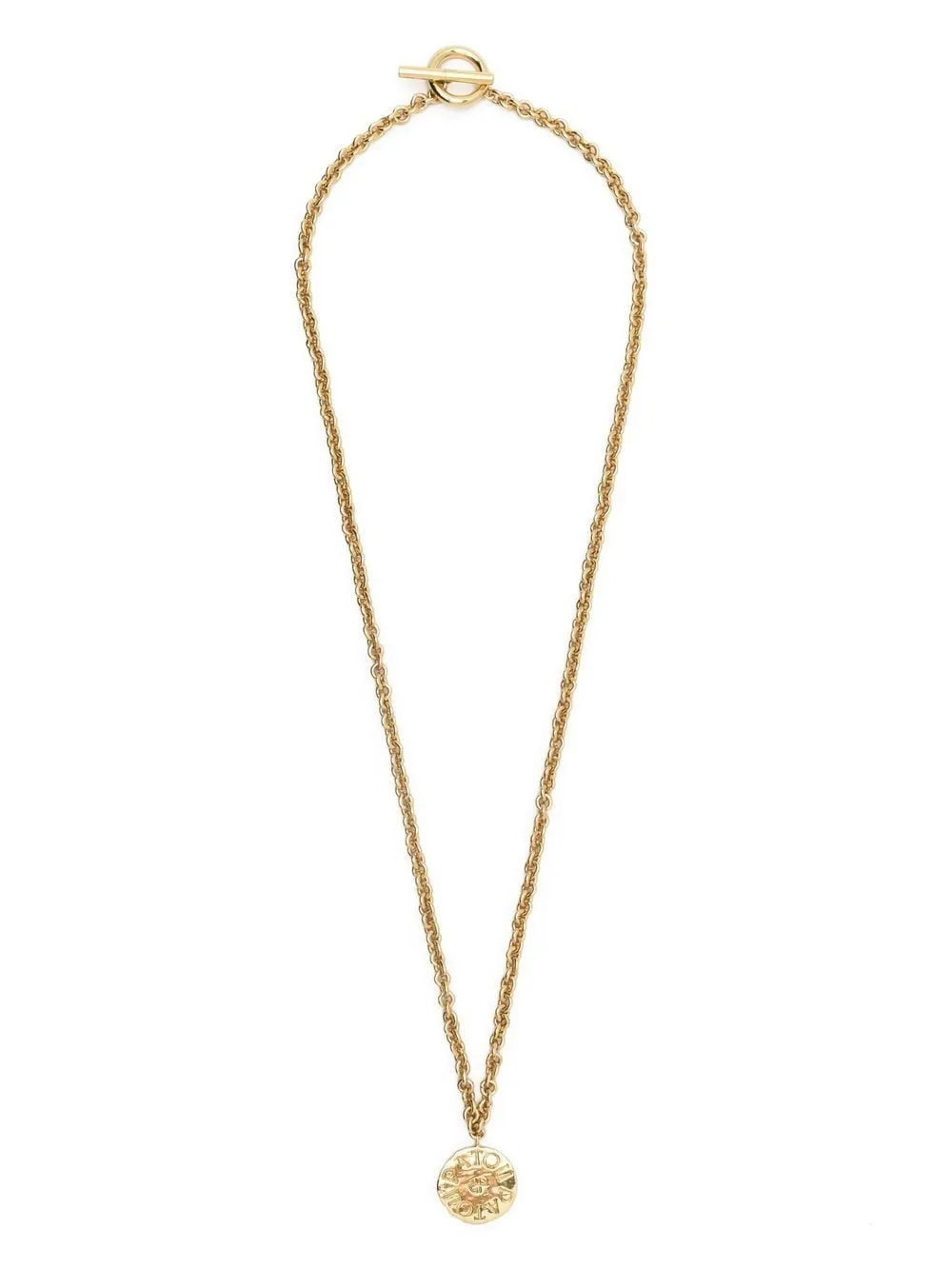 Patou Logo Engraved Necklace