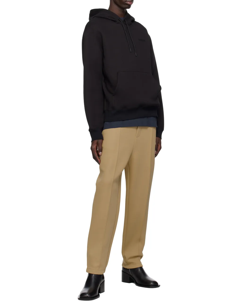 Long-Sleeved Hooded Sweatshirt